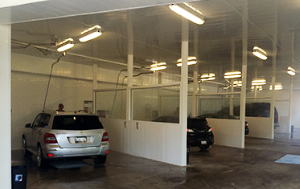 Clean and Bright Self-Service Car Wash Bays